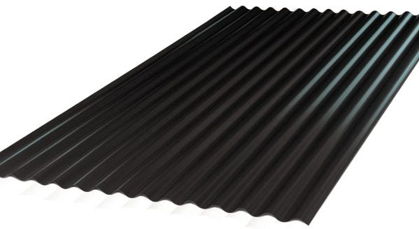 ACANALADA NEGRA 0,4 X 3.6 MTS