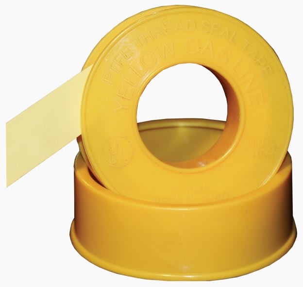TEFLON GAS 3/4 AMARILLO