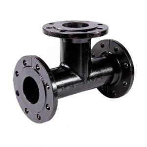 TEE FIERRO FUNDIDO 50MM BRIDA-BRIDA