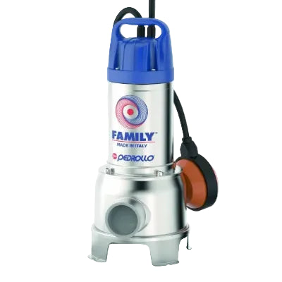 BOMBA SUMERGIBLE PORTATIL PEDROLLO FAMILY 0.7HP 220V