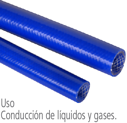 MANGUERA PRESION AZUL 3/4" ROLLO 100MTS