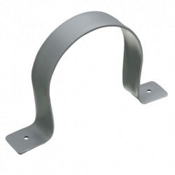 ABRAZADERA PVC GRIS 75MM