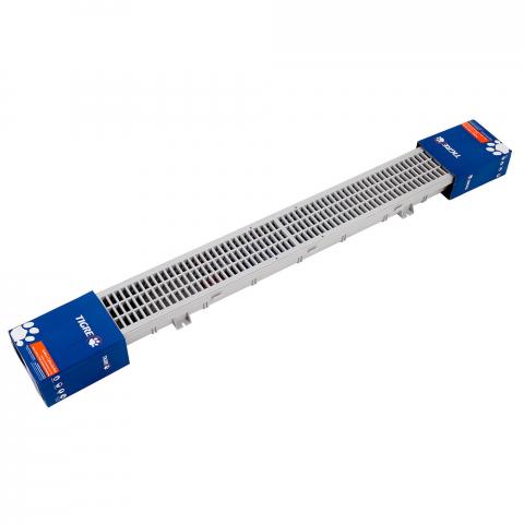 CANALETA PISO SET C/REJILLA 100X1000MM 1TON