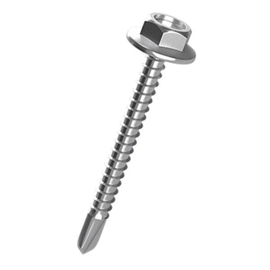 TORNILLO AUTO HEXAGONAL 12x2.1/2 C/GOLILLA P.BROCA