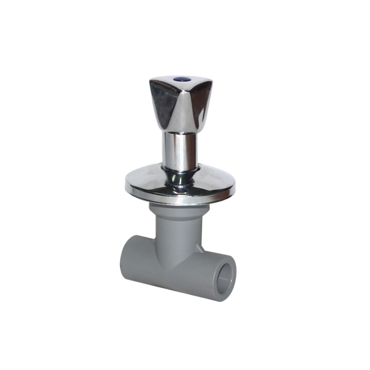 LLAVE FUSION CROMADA 20 M/LARGO