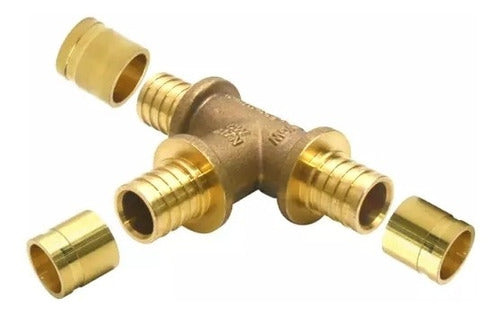 TEE PEX 20X20X16 ESQUINA