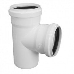 TEE PVC BLANCO 75X50MM