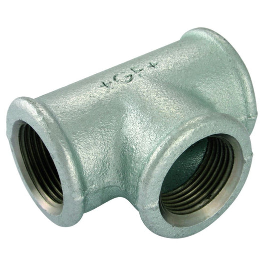 TEE GALVANIZADA 1 X 1/2