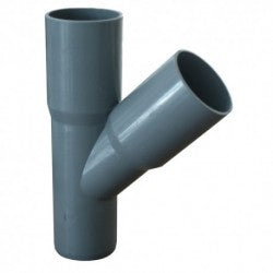 VEE PVC GRIS 110 MM