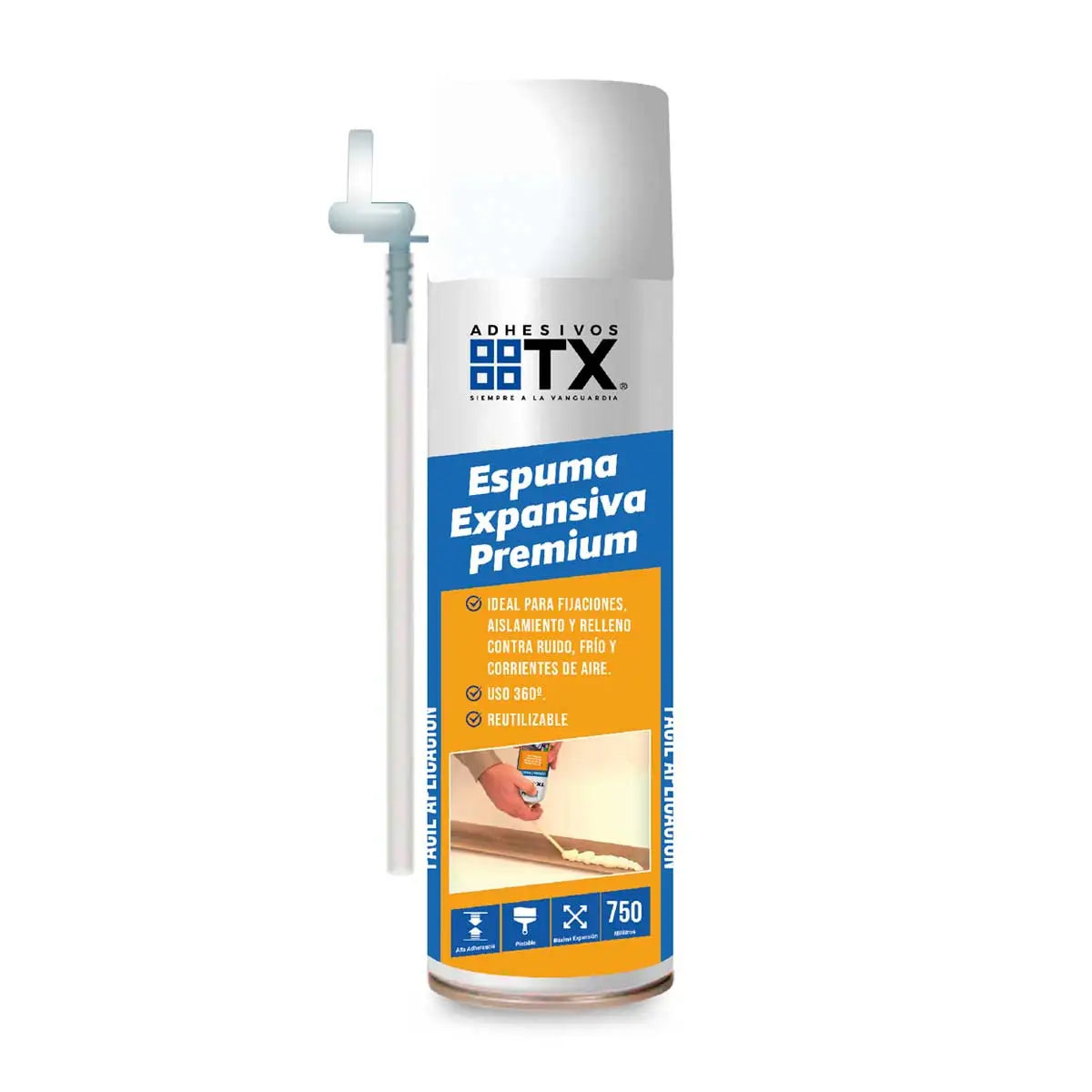 ESPUMA POLIURETANO 500ML